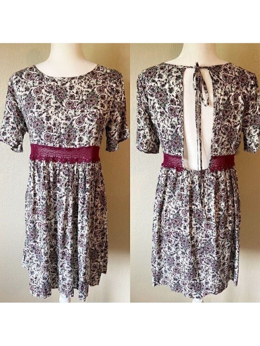 NWT Boutique Floral Dress - Picture 3 of 8